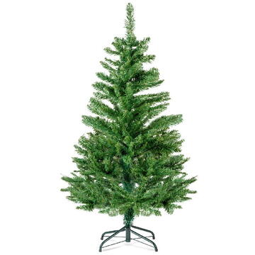 GLOBIZ Brad artificial – 120 cm – Nordmann – PVC – verde închis