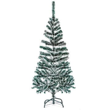 GLOBIZ Brad artificial – 150 cm – cu aspect înzăpezit – PVC