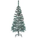 GLOBIZ Brad artificial – 150 cm – cu aspect înzăpezit – PVC