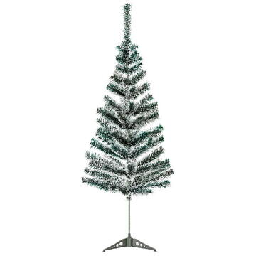 GLOBIZ Brad artificial – 120 cm – cu aspect înzăpezit – PVC