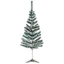 GLOBIZ Brad artificial – 120 cm – cu aspect înzăpezit – PVC