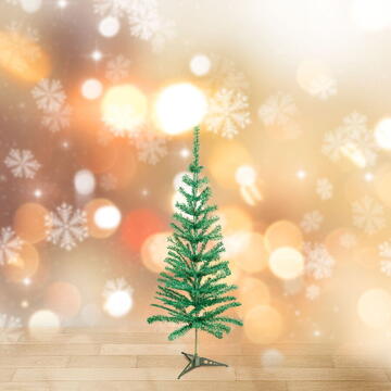 GLOBIZ Brad artificial – 90 cm – verde clasic – PE/PVC