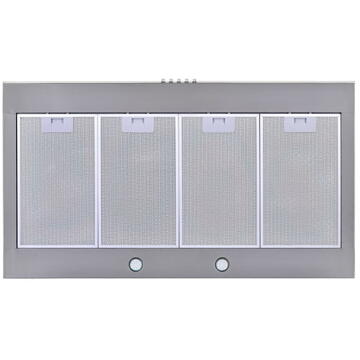 Hota Akpo WK-4 FENIKS SLIM GLASS 90, L 90 cm, 449 m³/h, Inox