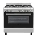 Aragaz clasic 5 arzatoare gaz, Cuptor gaz, 90x60 cm, Studio Casa , Tivoli, grill electric , rotisor, aprindere electrica