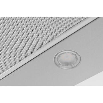 Hota Hota telescopică Vivax CHO‑60PT100T X, 59,5 cm, 100 W, 2 trepte, filtru aluminiu lavabil, iluminare LED, Inox