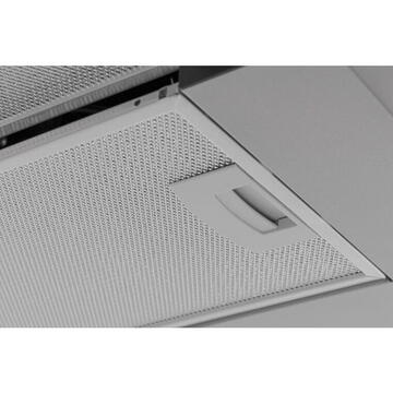 Hota Hota telescopică Vivax CHO‑60PT100T X, 59,5 cm, 100 W, 2 trepte, filtru aluminiu lavabil, iluminare LED, Inox