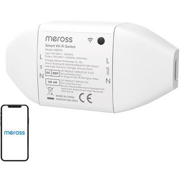 Releu inteligent Smart W i-Fi Switch Meross MSS715MA-UN 1 Pack