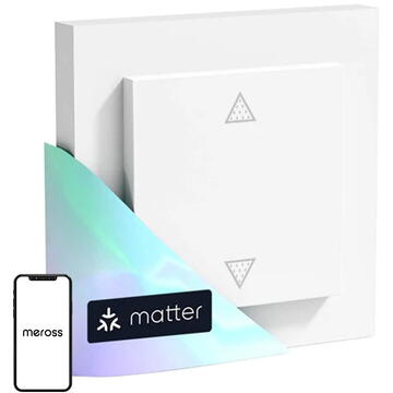 Releu inteligent Smart W i-Fi Roller Shutter Timer Meross MRS105MA-EU 1 Pack