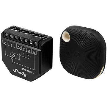 Releu inteligent Blind/curtain WiFi controller Shelly Shutter + BLU Button Tough 1