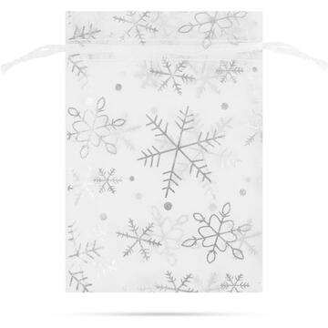 GLOBIZ Săculeți organza pentru cadouri – set 12 bucăți – 10 x 15 cm – 3 culori