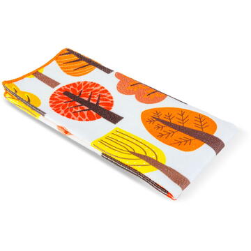 GLOBIZ Lavetă din microfibră cu model de toamnă – set 2 bucăți, 58 x 38 cm