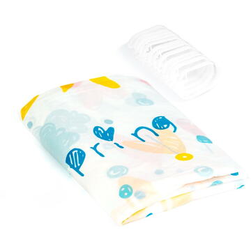 Family Perdea de duș – 3 modele – 180 x 180 cm