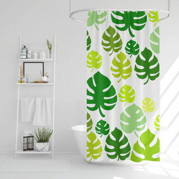 Family Set perdea de duș cu burete de baie – 180 x 180 cm