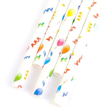 Family Paie din hârtie - Model party - 197 x 6 mm - 25 bucăți / pachet