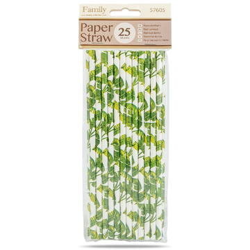 Family Paie de hartie - junglă - 197 x 6 mm - 25 buc/pachet