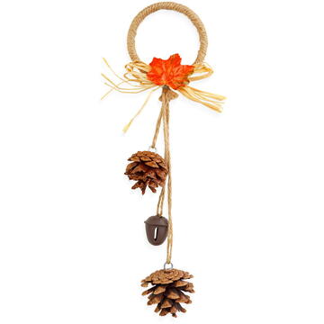 GLOBIZ Decorațiune de toamnă – coroniță pentru ușă – 2 modele – 30,5 cm