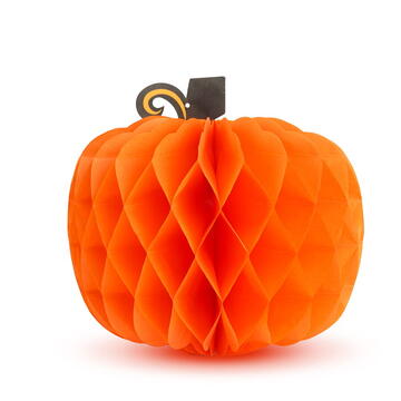 GLOBIZ Decorațiune de toamnă – lampion dovleac – din hârtie – 30 cm