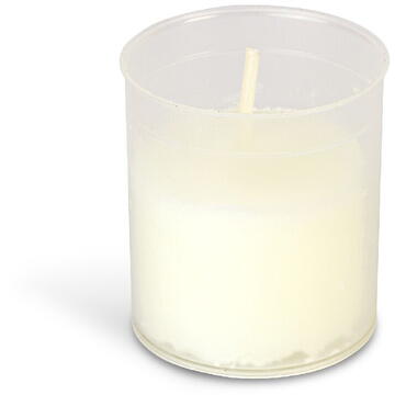 GLOBIZ Rezervă lumânare – Ø5 cm – alb