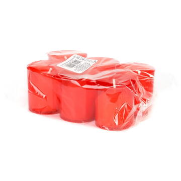 GLOBIZ Rezervă lumânare – Ø4,3 cm – roșu