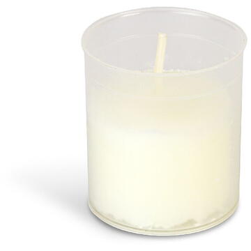 GLOBIZ Rezervă lumânare – Ø4,1 cm – alb