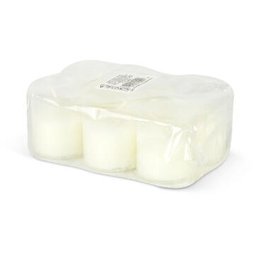 GLOBIZ Rezervă lumânare – Ø4,1 cm – alb