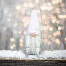 GLOBIZ Decor de Crăciun – spiriduș scandinav textil – 22 cm