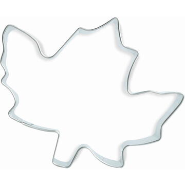 GLOBIZ Set 2 forme metalice pentru prăjituri – frunză și dovleac – 8 cm