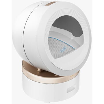 Litiera pentru pisici Mova LR10 Prime, 6L, Auto-curatare, Alb