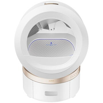 Litiera pentru pisici Mova LR10 Prime, 6L, Auto-curatare, Alb