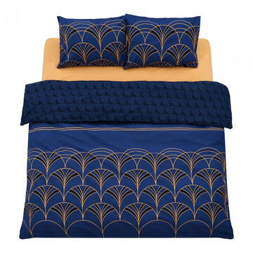 Heinner Lenjerie kingsize, bumbac,132 TC, Wave