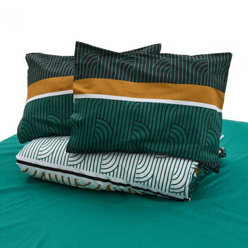 Heinner Lenjerie dubla 100% bumbac,4 piese, Deco