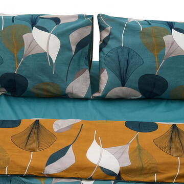 Heinner Lenjerie dubla,100%bumbac,4 piese, Clara