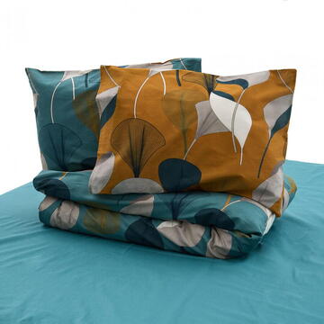 Heinner Lenjerie dubla,100%bumbac,4 piese, Clara