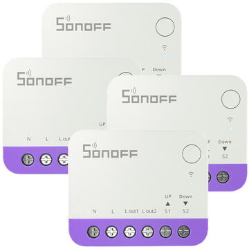 Sonoff MINI-RBS smart WiFi mini switch (4 pcs.)