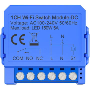 Avatto WSM16-DC32V-1 WiFi Switch 1CH Dry Contact