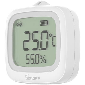 Smart Temperature and Humidity Sensor ZigBee LCD Sonoff SNZB-02WD