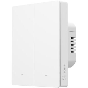 Intrerupator inteligent Smart Touch Wall Switch Sonoff ZBM5-2C-80W (2-channel) Zigbee