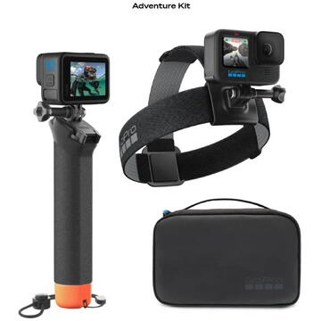 Kit Accesorii GoPro AdventureHandler, Head Strap, Clip mount, Case