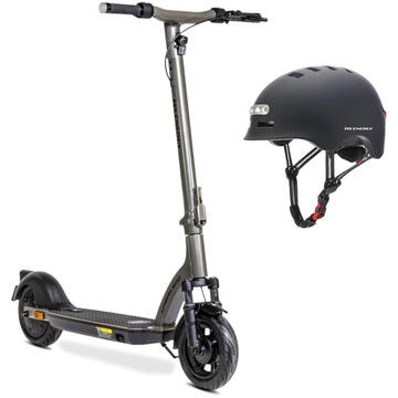 Pachet cadou - Trotinetă electrică MS Energy eRomobil Urban 500 + Cască MS ENERGY MSH-10 Negru L