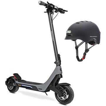 Pachet cadou - Trotinetă electrică MS Energy Mentor + Cască MS ENERGY MSH-10 Negru L