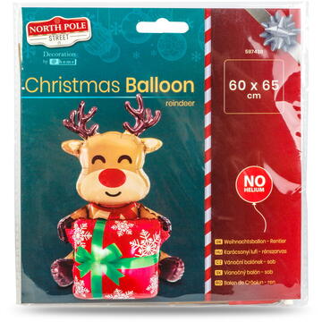 At home Balon decorativ – model ren – 60 x 65 cm – folie