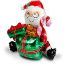 At home Balon decorativ – model Moș – 60 x 65 cm – folie