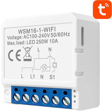Intrerupator Avatto WSM16-W1 TUYA Smart In-wall Wi-Fi Switch