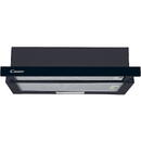 Hota Candy CBT60RBG, 402 mc/h, 2 Viteze, LED, 60 cm, Sticla neagra