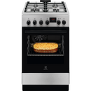 Electrolux LKK540223X, 4 arzatoare, Clasa A, Grill, 50 cm, Inox