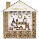 Somogyi Calendar de Advent cu LED-uri, din lemn