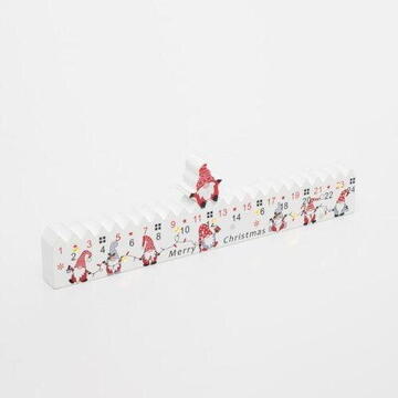 Somogyi Calendar de Advent cu LED-uri, din lemn