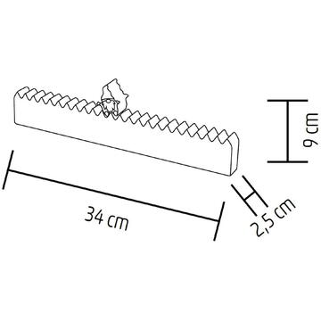 Somogyi Calendar de Advent cu LED-uri, din lemn