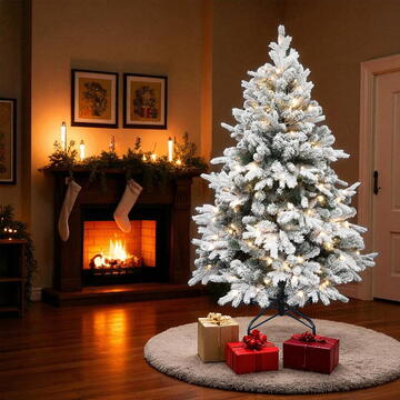 Somogyi Brad artificial, cu iluminare LED încorporată, înălțime 210 cm