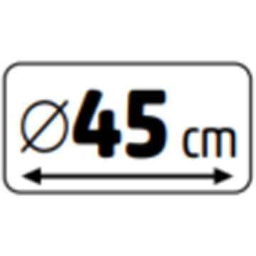 Somogyi Ghirlanda luminoase cu LED-uri, 45 cm, LED-uri alb cald, IP44